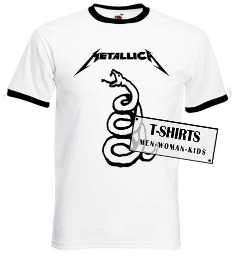 Metallica Black Album Men Printed T Shirt S M L XL 2XL 3XL 4XL | Etsy