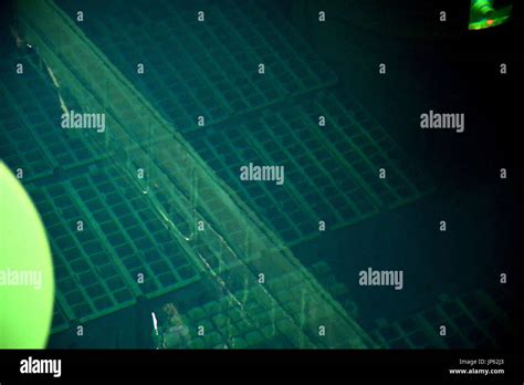 FUKUSHIMA, Japan - Nuclear fuel racks are empty in the spent fuel pool ...