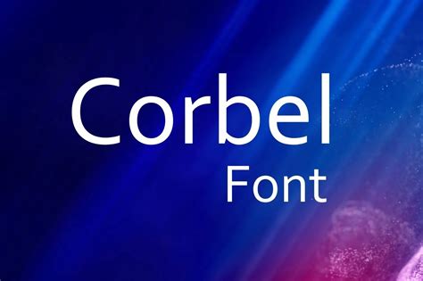 Corbel Font Free Download