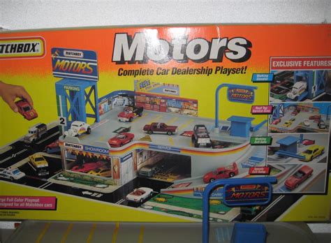 MATCHBOX Playset in box Motors Car Dealership 1989 Parts Only #550112 - Play Sets