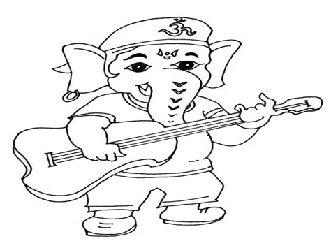 Ganesh Easy Drawing at GetDrawings | Free download