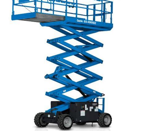 China 14m Genie Brand Electronic Self Propelled Scissor Lifts Cherry ...