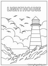 Lighthouse Coloring Book  Free Printable Pages sketch template