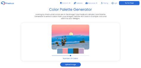 AI Color Palette Generator | PitchWall