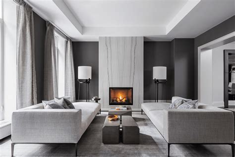 35 Fresh Contemporary Grey Living Room