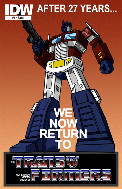 Bring Back the Transformers Generation One Cartoon as a New IDW Comic - TransMissions Podcast ...