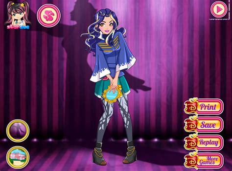 Disney Descendants Evie Dress-Up - Girls games - GamingCloud