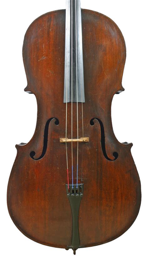 Antique Saxon Cello Early 19th Century