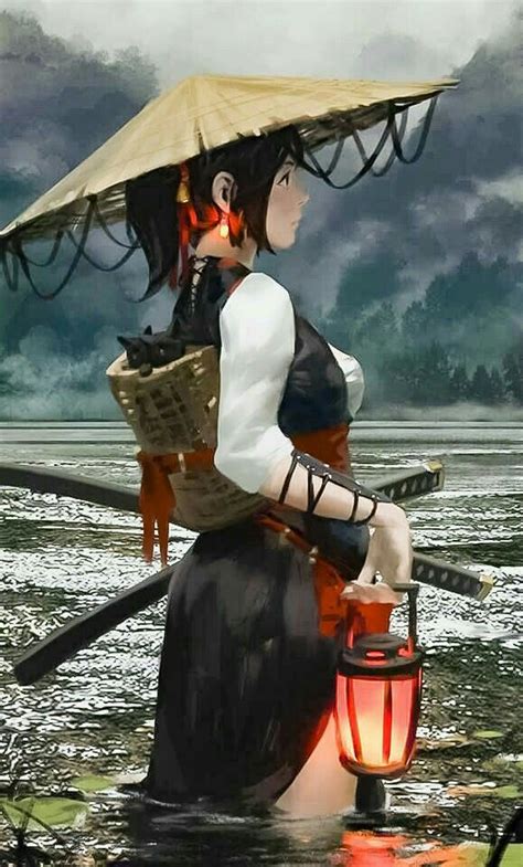 Pin by MOISES ARCOS on G | Female samurai, Samurai art, Warrior girl