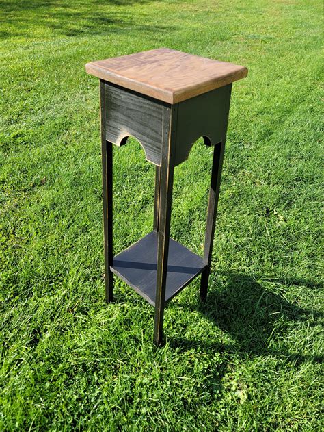 Rustic Plant Stand/ Plant Stand/ Rustic Candle Stand/ Candle - Etsy