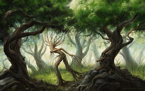 Ents and Huorns by gonzalokenny on DeviantArt