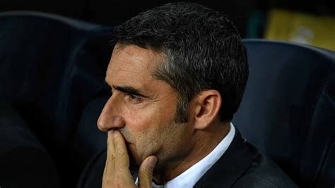 Ernesto Valverde calm about Barcelona future