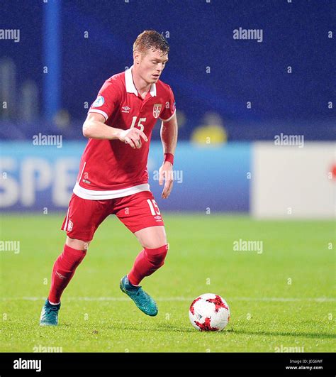 Aleksandar Filipovic during the UEFA European Under-21 match between ...