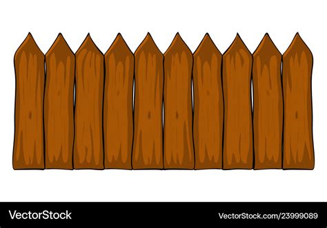 Fence cartoon symbol icon design beautiful Vector Image