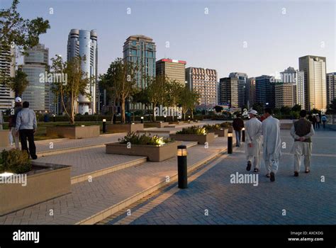 Abu Dhabi Skyline Stock Photo - Alamy