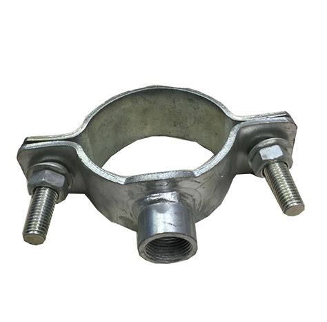 China galvanized split ring Pipe hanger clamp Pipe bracket Photos ...