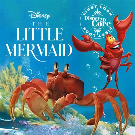 Sebastian for 'The Little Mermaid' (2023) by DisneyToTheCore on DeviantArt