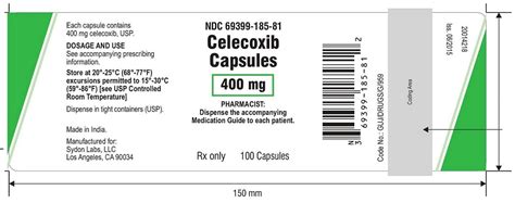 DailyMed - CELECOXIB 400 MG- celecoxib capsule