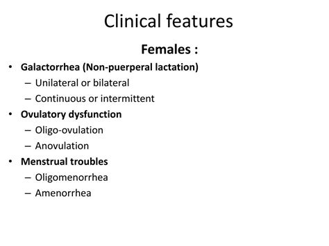 PPT - Galactorrhea PowerPoint Presentation, free download - ID:2958518