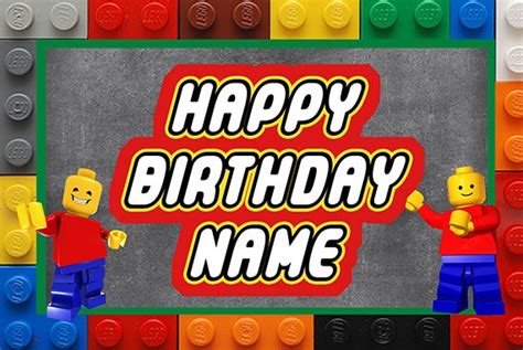 Lego Birthday Banner