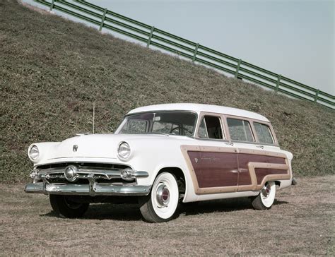 1954, Ford, Crestline, Country, Squire, 79c, Stationwagon, Retro Wallpapers HD / Desktop and ...