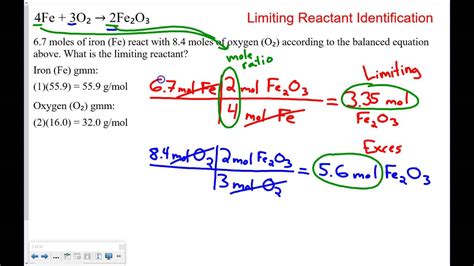 Limiting Reactant Practice Problems - YouTube