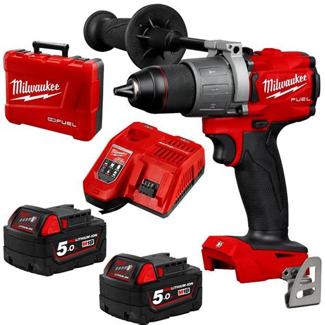 Milwaukee 18V Fuel Gen 2 Heavy Duty Hammer Drill/Driver 5ah Kit - Toro Safety Powertools