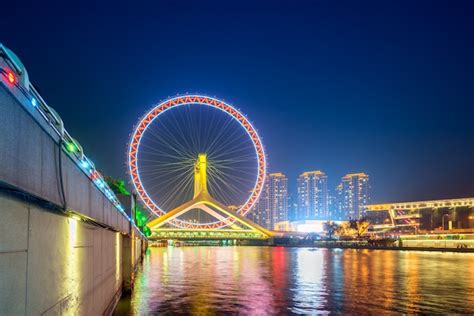 Premium Photo | The tianjin eye