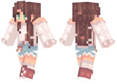 Long Hair Minecraft Skin - Long Hair