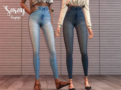 Sims 4 High Waisted CC: Jeans, Shorts & Skirts To Download – FandomSpot