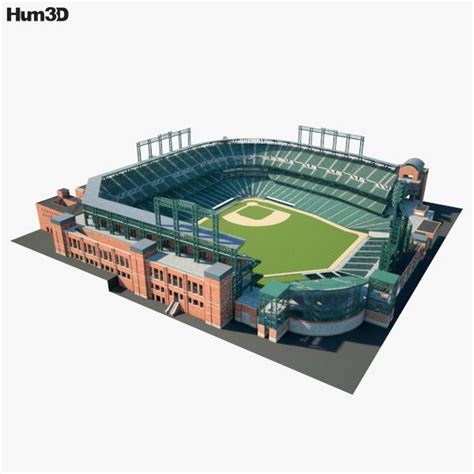 3D model of Coors Field | 3d model, Coors, Scene setup