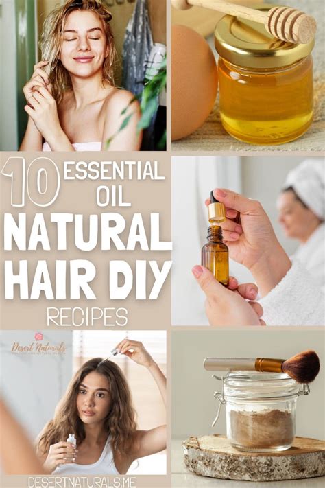 10 Best Essential Oil Hair Care DIY Recipes For Natural, Healthy Hair