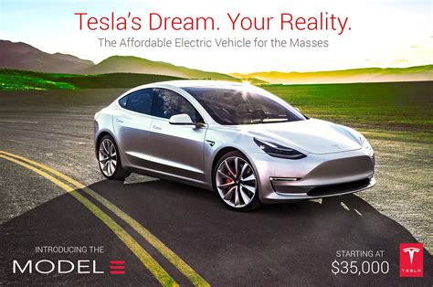 Tesla Model 3 Ad Campaign :: Behance