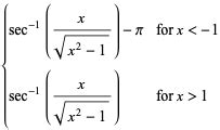 Inverse Cosecant -- from Wolfram MathWorld