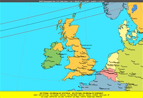 Medieval T/A Solar Eclipses in British Isles (1000 – 1699 CE) – UrukFSP