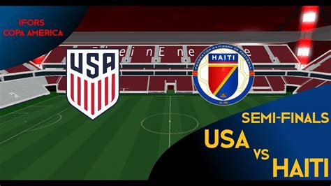 [IFoRS Copa I] Semi-Finals | USA vs Haiti | Highlights - YouTube