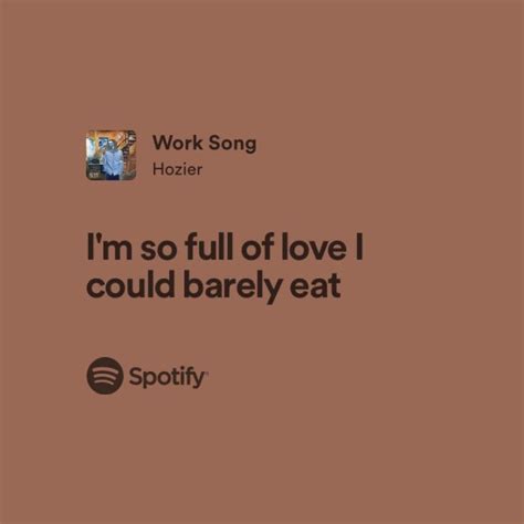 work song - hozier