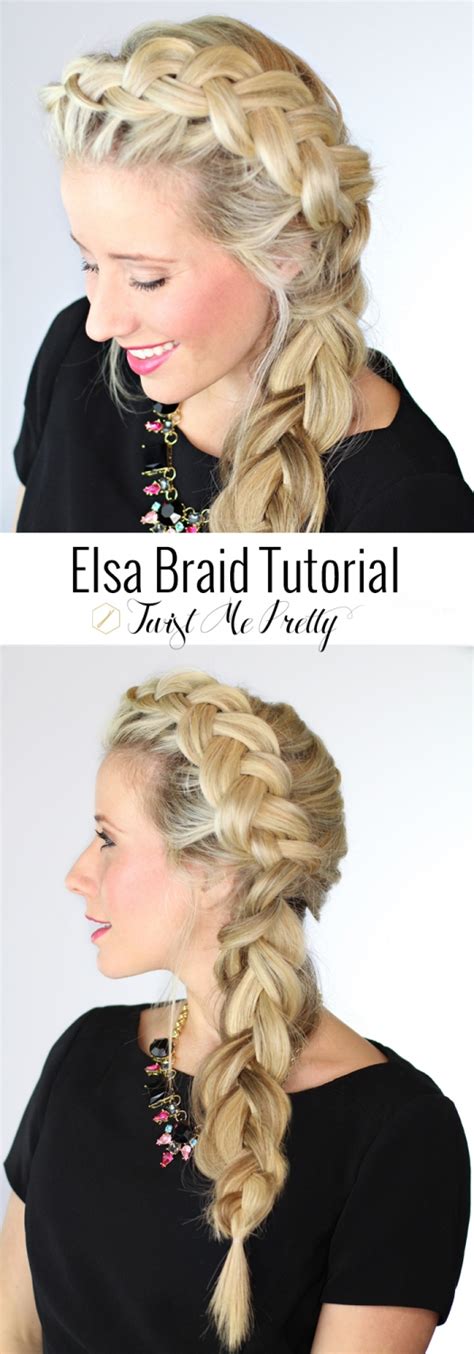 Elsa Braid Tutorial - Twist Me Pretty