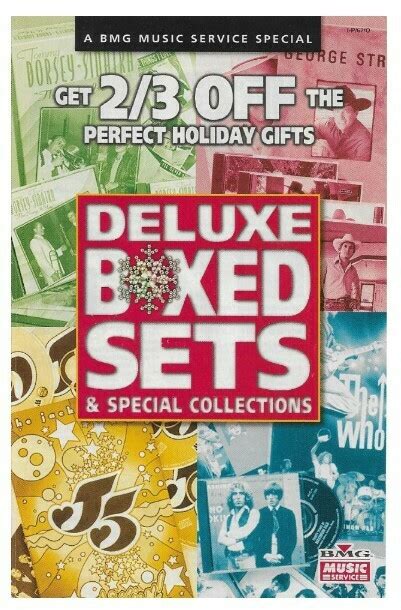 BMG Music Service / Deluxe Boxed Sets | Catalog | Holiday 1994