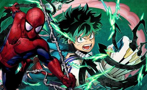 My Hero Academia convirtió a Izuku Midoriya en Spider-Man