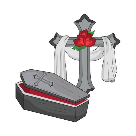 illustration of coffin 39316782 Vector Art at Vecteezy