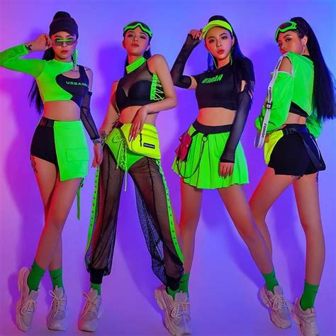 neon green rave outfit - Jodee Haggerty