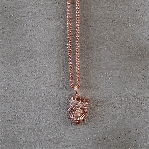 Men's King Leon Necklace Bronze