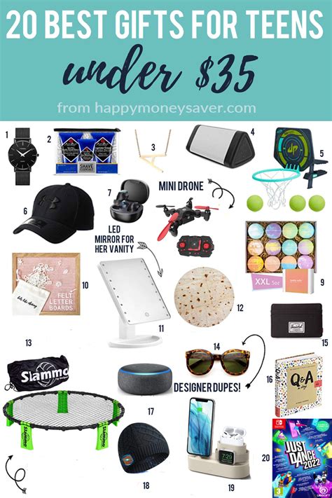 20 Best Gifts for Teens under $35 in 2023 - Happy Money Saver