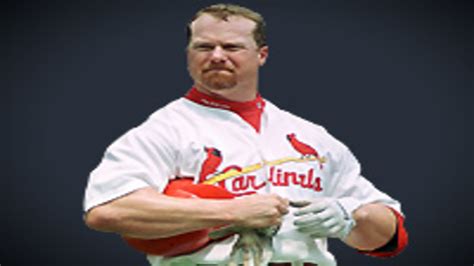 McGwire Admits Taking Steroids During HR Record Year