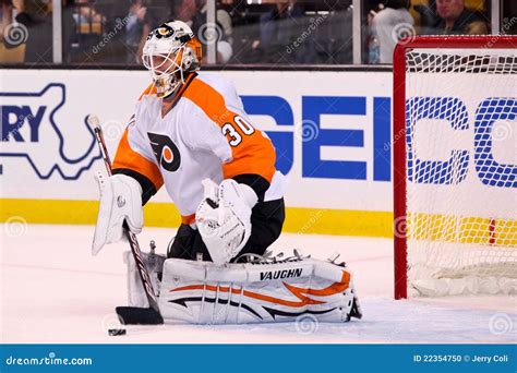 Ilya Bryzgalov Philadelphia Flyers Editorial Image - Image of glove ...