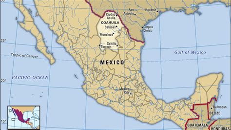 Coahuila | state, Mexico | Britannica