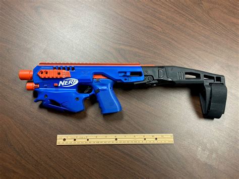 Glock disguised as nerf gun seized in North Carolina man’s arrest ...