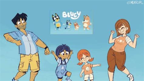 Bluey the family humans by holauwusoyvincenz90 on DeviantArt