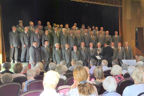 Treorchy Male Choir at the Knighton Community Centre - Rotary Club of ...